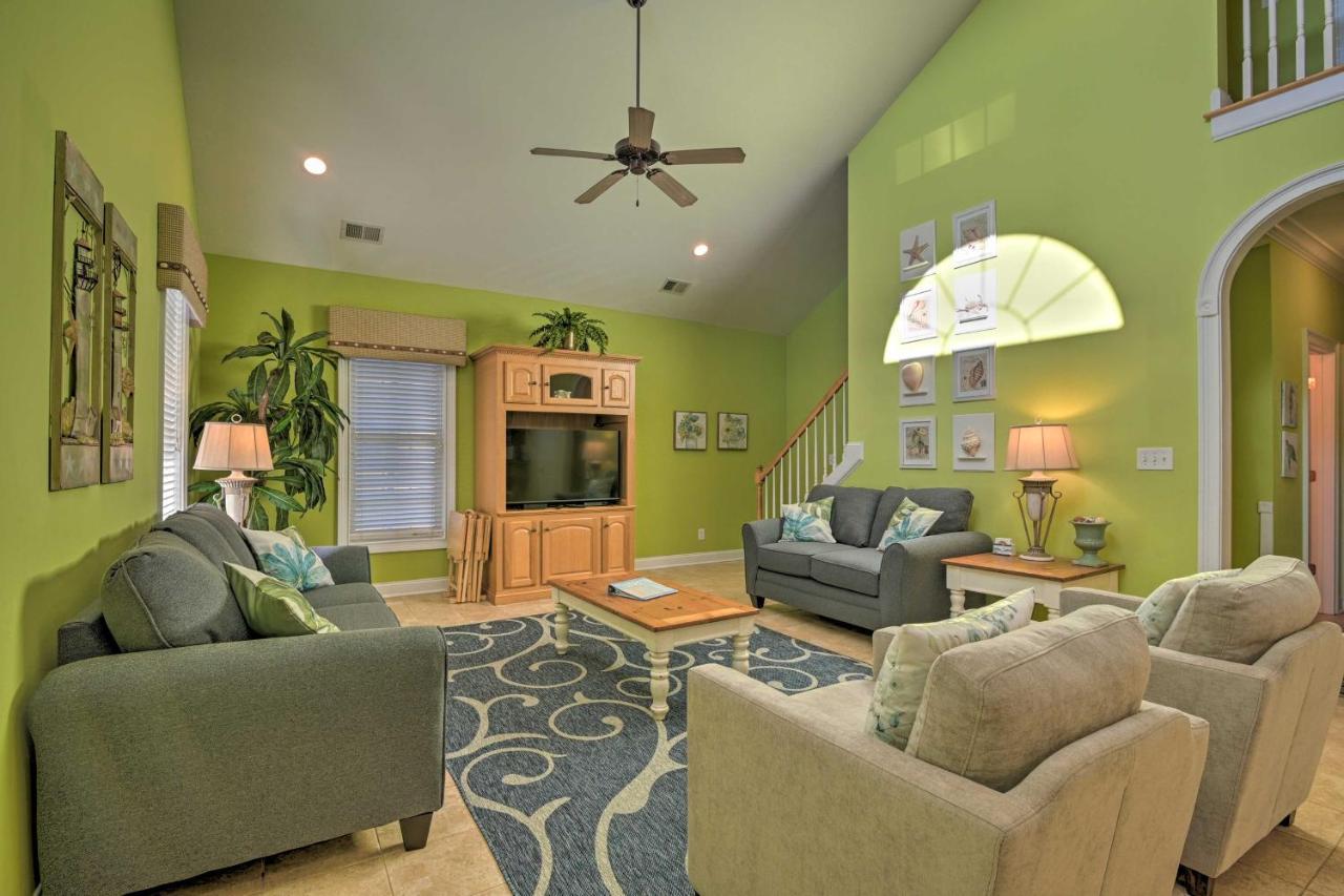Charming Bermuda Bay Hideaway With Game Room! Myrtle Beach Kültér fotó