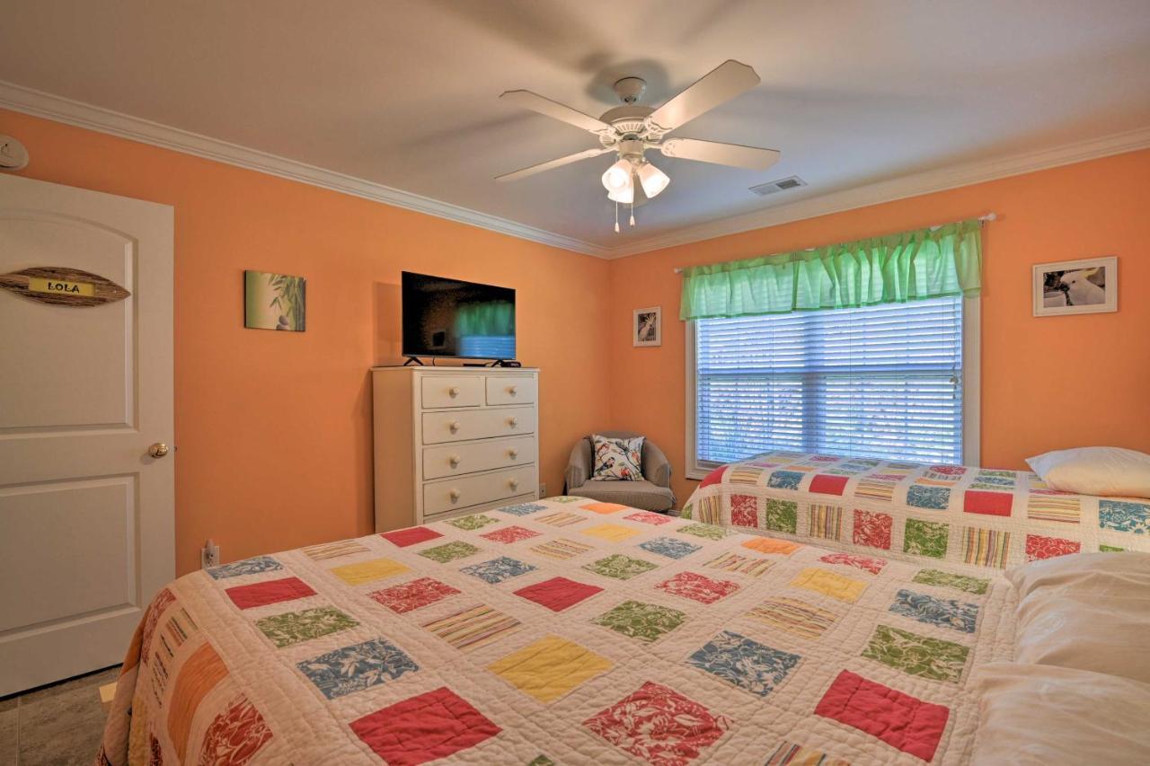 Charming Bermuda Bay Hideaway With Game Room! Myrtle Beach Kültér fotó