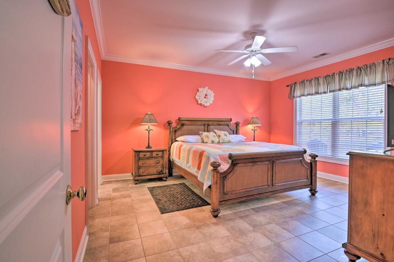 Charming Bermuda Bay Hideaway With Game Room! Myrtle Beach Kültér fotó