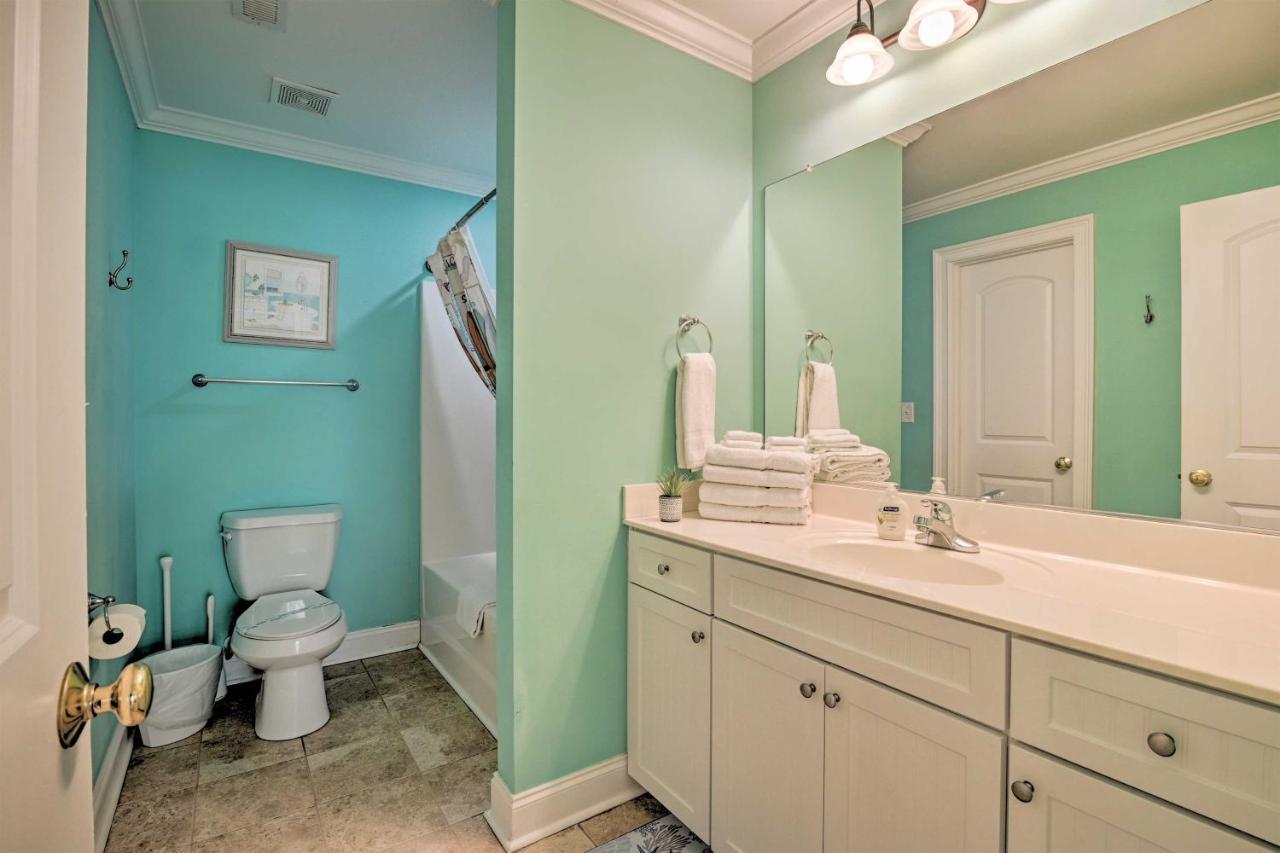 Charming Bermuda Bay Hideaway With Game Room! Myrtle Beach Kültér fotó