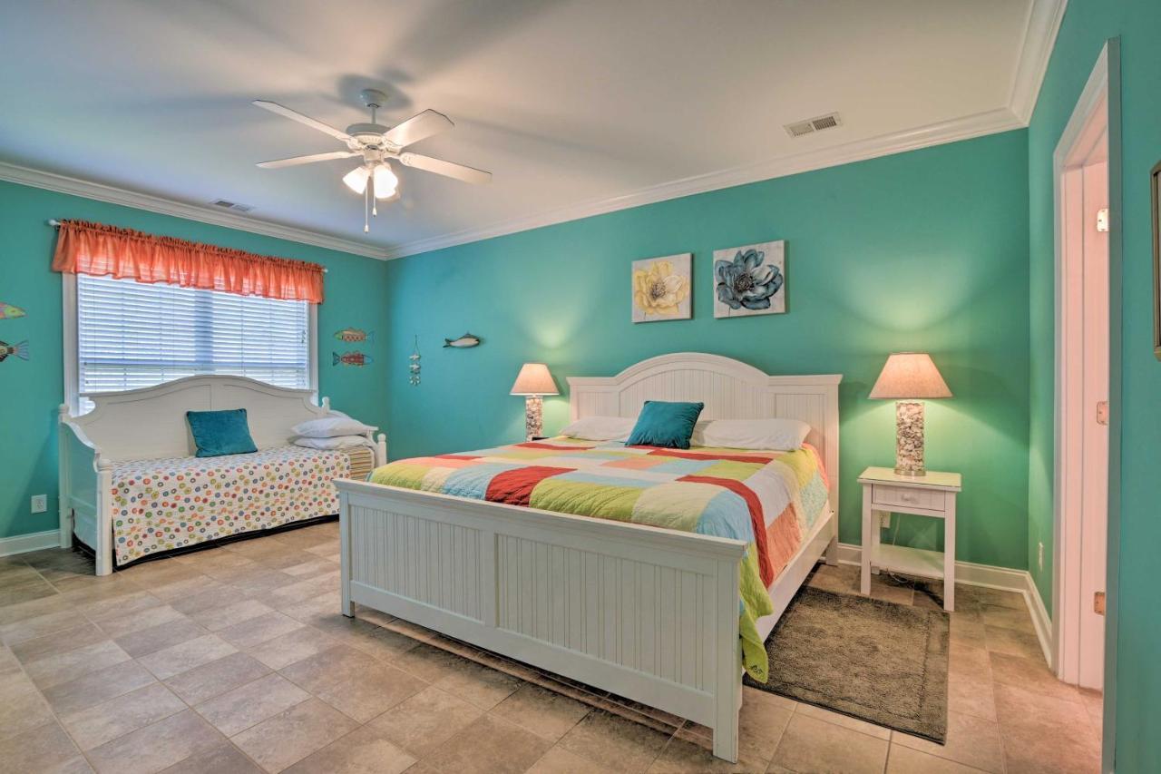 Charming Bermuda Bay Hideaway With Game Room! Myrtle Beach Kültér fotó