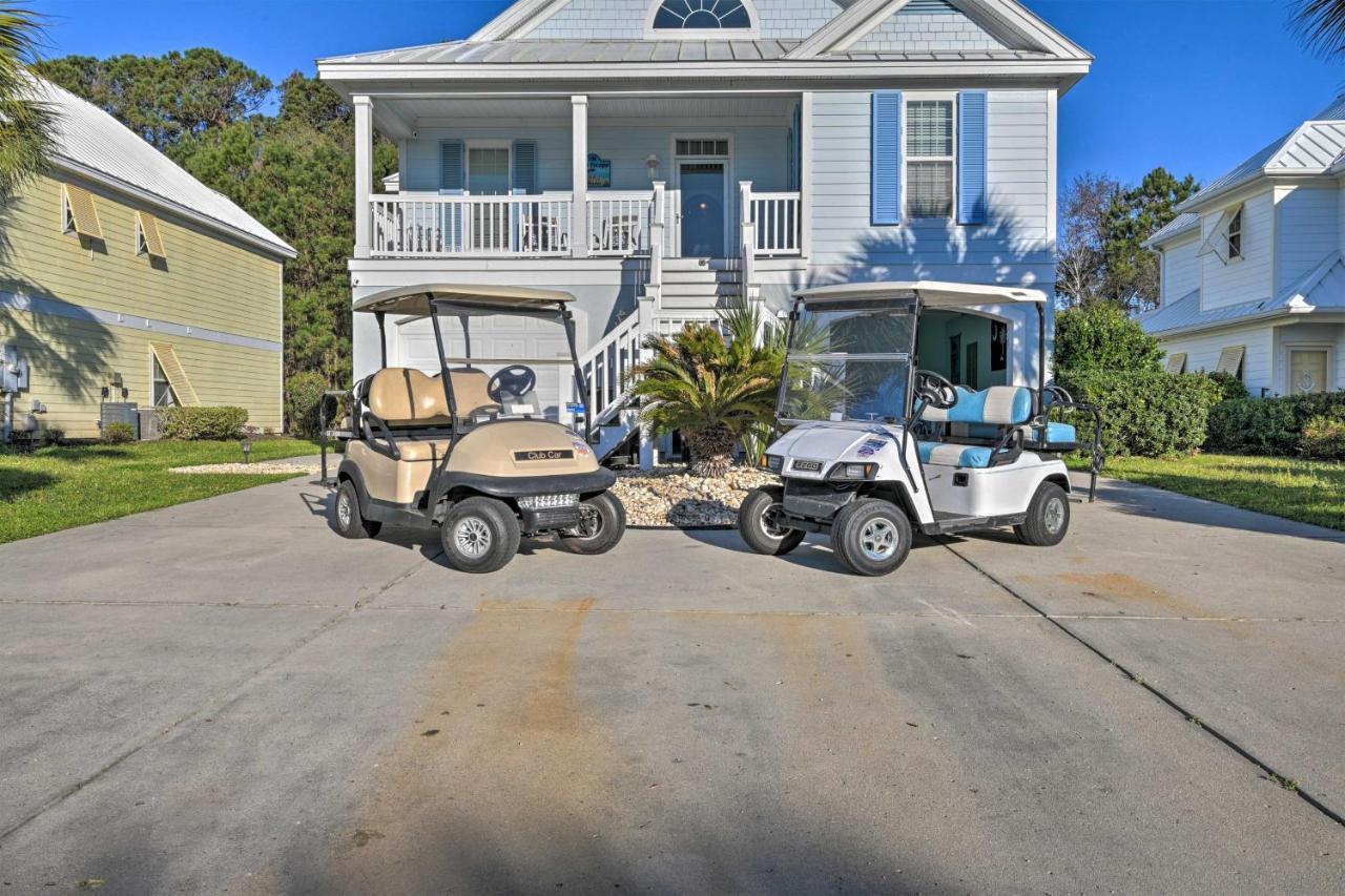 Charming Bermuda Bay Hideaway With Game Room! Myrtle Beach Kültér fotó