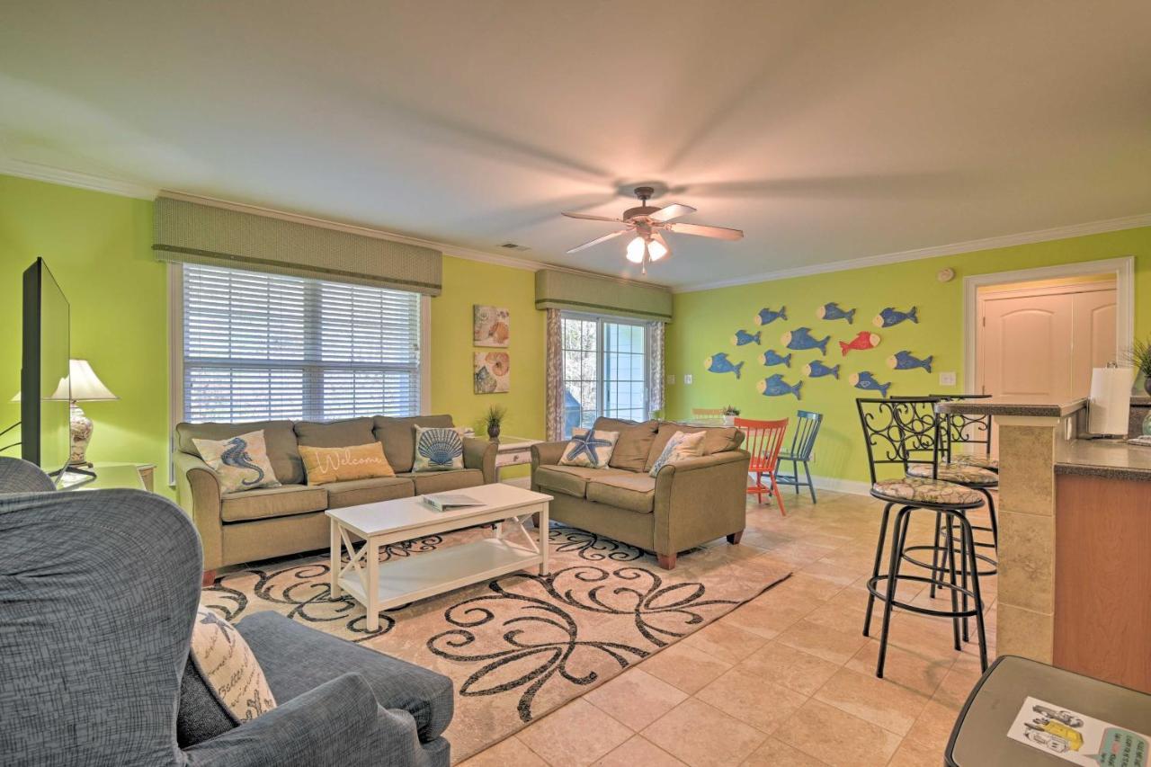 Charming Bermuda Bay Hideaway With Game Room! Myrtle Beach Kültér fotó
