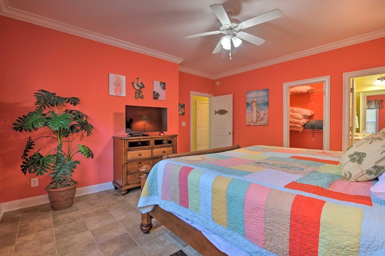 Charming Bermuda Bay Hideaway With Game Room! Myrtle Beach Kültér fotó